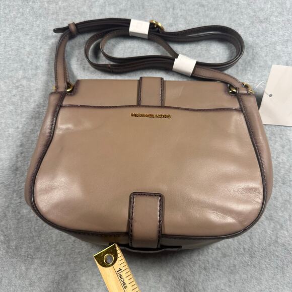 Michael Kors Quincy Boho Medium Leather Saddlebag - Picture 6 of 10